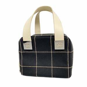 CHANEL Black Canvas Bag